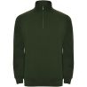Sudadera media cremallera cuello alto canalé unisex - Imagen 58