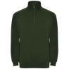 Sudadera media cremallera cuello alto canalé unisex - Imagen 59