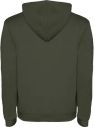 Sudadera capucha bicolor doble tejido hombre canguro - Imagen 115