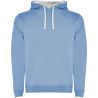 Sudadera capucha bicolor doble tejido hombre canguro - Imagen 136