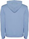 Sudadera capucha bicolor doble tejido hombre canguro - Imagen 139
