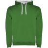 Sudadera capucha bicolor doble tejido hombre canguro - Imagen 140