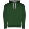 Sudadera capucha bicolor doble tejido hombre canguro - Imagen 152