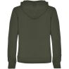 Sudadera capucha bicolor entallada mujer pulgares - Imagen 53