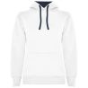 Sudadera capucha bicolor entallada mujer pulgares - Imagen 56