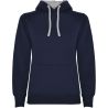 Sudadera capucha bicolor entallada mujer pulgares - Imagen 79