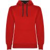 Sudadera capucha bicolor entallada mujer pulgares - Imagen 87
