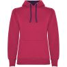 Sudadera capucha bicolor entallada mujer pulgares - Imagen 91
