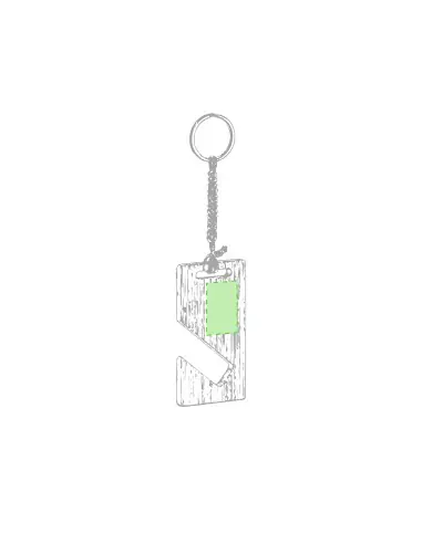 Llavero Soporte Personalizado Ecológico 81408