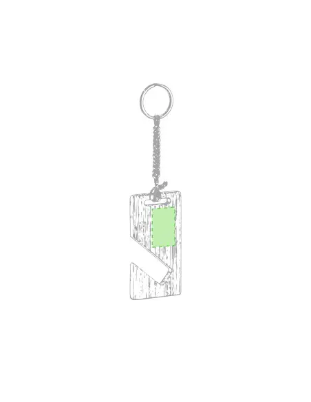 Llavero Soporte Personalizado Ecológico 81408