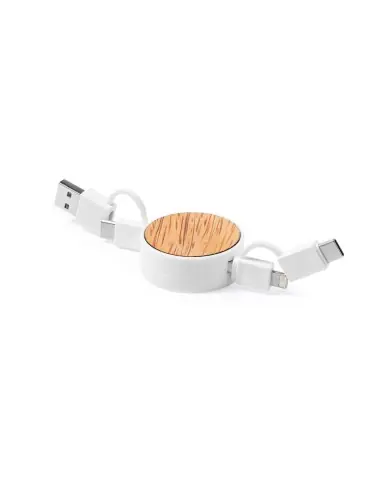 Cable Cargador Personalizado Ecológico 81418