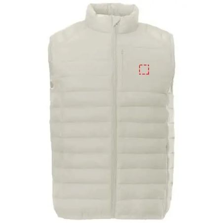 Chaleco aislante hombre nylon 380T falso plumón bolsillos