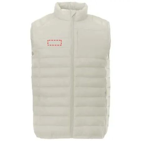 Chaleco aislante hombre nylon 380T falso plumón bolsillos