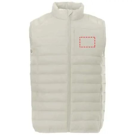 Chaleco aislante hombre nylon 380T falso plumón bolsillos