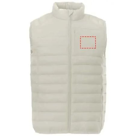 Chaleco aislante hombre nylon 380T falso plumón bolsillos