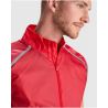 Chaleco running unisex cortavientos microperforado plegable - Imagen 4