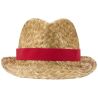 Sombrero paja 100% natural transpirable banda 58 cm - Imagen 14