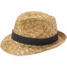Sombrero paja 100% natural transpirable banda 58 cm - Imagen 33