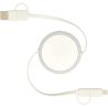 Cable retráctil 5 en 1 45W reciclado aluminio - Imagen 30