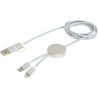 Cable cargador 5 en 1 reciclado 150 cm 27W - Imagen 40
