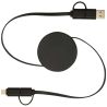 Cable retráctil 5 en 1 reciclado 90 cm 40W - Imagen 24