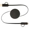 Cable retráctil 5 en 1 reciclado 90 cm 40W - Imagen 25