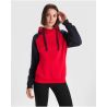 Sudadera bicolor con capucha unisex - Imagen 11