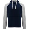 Sudadera bicolor con capucha unisex - Imagen 34