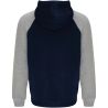 Sudadera capucha bicolor infantil raglán canguro - Imagen 36