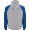 Sudadera capucha bicolor infantil raglán canguro - Imagen 44