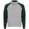 Sudadera capucha bicolor infantil raglán canguro - Imagen 51