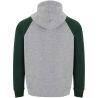 Sudadera capucha bicolor infantil raglán canguro - Imagen 52