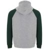 Sudadera capucha bicolor infantil raglán canguro - Imagen 53