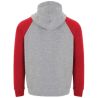 Sudadera capucha bicolor infantil raglán canguro - Imagen 61