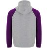 Sudadera capucha bicolor infantil raglán canguro - Imagen 64