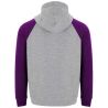 Sudadera capucha bicolor infantil raglán canguro - Imagen 65