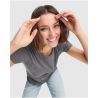 Camiseta mujer jaspeada corte ajustado - Imagen 3