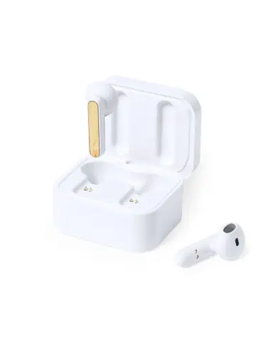 Auriculares Cargador Personalizado Ecológico 81492