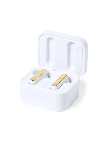 Auriculares Cargador Personalizado Ecológico 81492