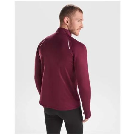 Sudadera técnica hombre media cremallera