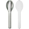 Set cubiertos acero inox soporte compacto - Imagen 14