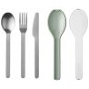 Set cubiertos acero inox soporte compacto - Imagen 16