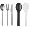Set cubiertos acero inox soporte compacto - Imagen 19