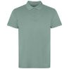 Polo unisex manga corta lavado ácido canalé tapeta - Imagen 51