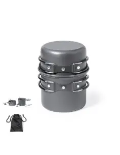 Set Menaje Camping Personalizado Ecológico 81571