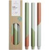 Set 3 velas vegetales diagonales - Imagen 7
