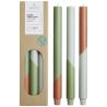 Set 3 velas vegetales diagonales - Imagen 8