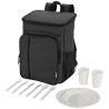 Mochila nevera picnic 20 L con vajilla - Imagen 32