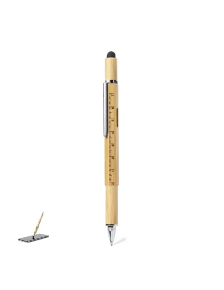 Bolígrafo Multifunción Personalizado Ecológico 81581