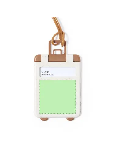 Identificador Maletas Personalizado Ecológico...
